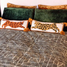 Load image into Gallery viewer, Tigress Pom Pom Hook Pillow by Justina Blakeney®
