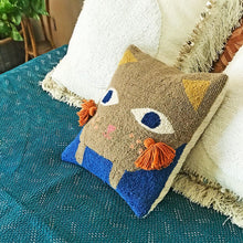 Load image into Gallery viewer, Kitteh Hook Pillow by Justina Blakeney®

