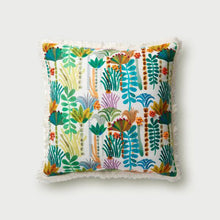 Load image into Gallery viewer, Palm Tree Fringe Pillow by Justina Blakeney® X Loloi
