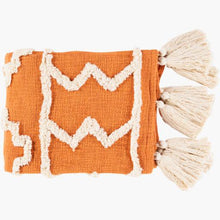 Load image into Gallery viewer, Tangerine Throw Blanket
